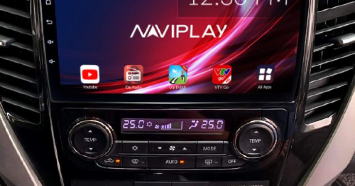 Màn hình Android cho xe Mitsubishi Pajero Sport