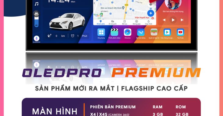 Màn hình androrid oledpro premium 12.3 inch