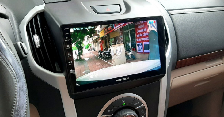 màn hình ô tô gotech cho xe isuzu mu-X