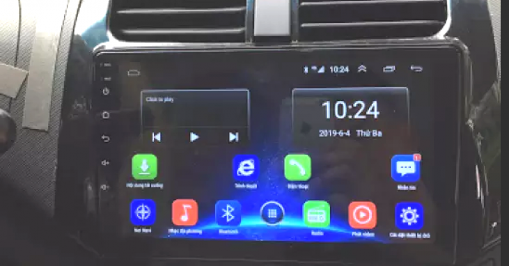 màn hình gotech cho xe chevrolet spark 2012