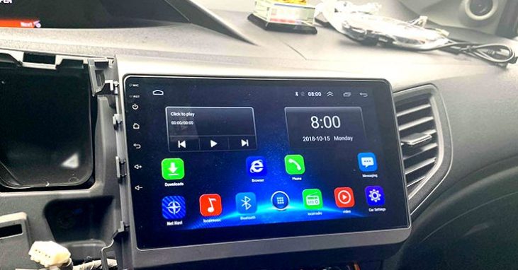 màn hình gotech cho xe Honda civic
