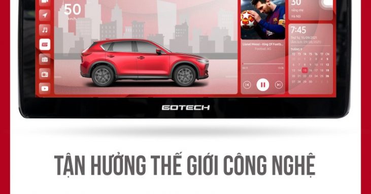 Màn hình Gotech GT Mazda Limited