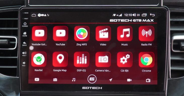 màn hình Hyundai accent