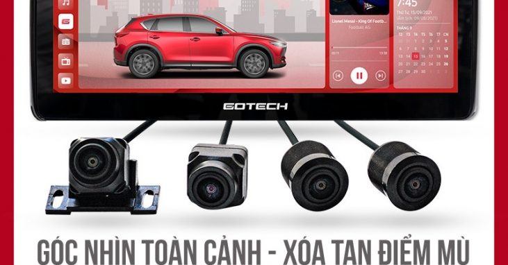 Màn hình Gotech GT Mazda 360 Limited