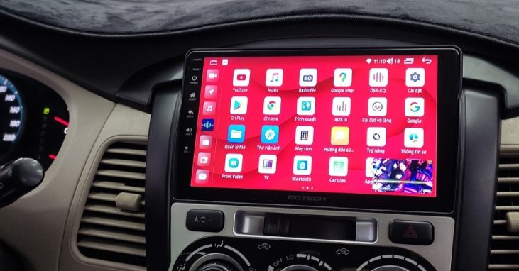 Màn hình ô tô toyota innova