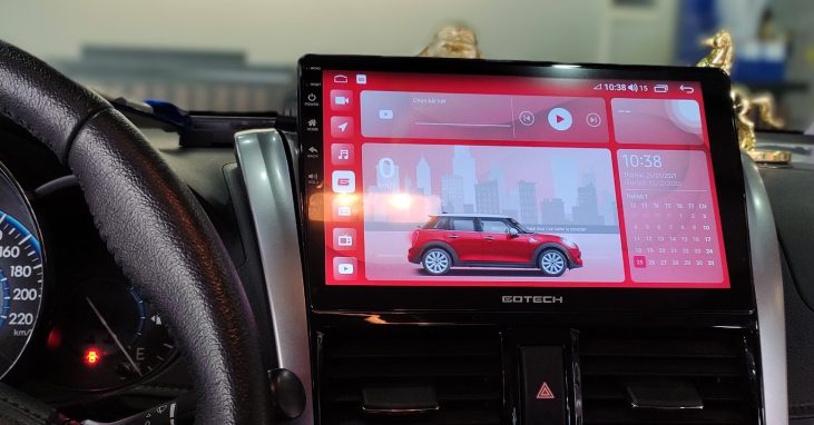 màn hình toyota vios