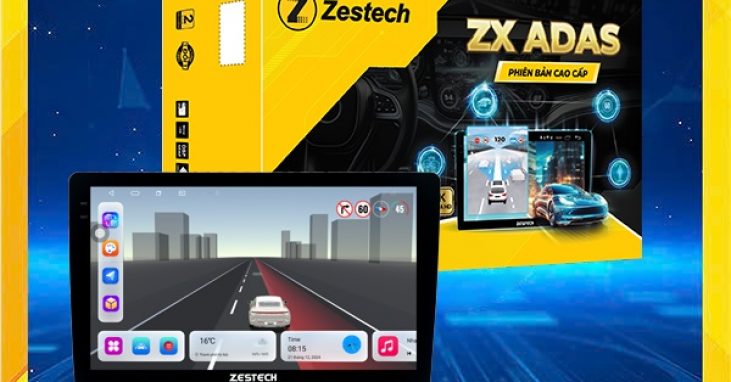 Màn hình zestech zx adas bản cao cẤp tại panda auto