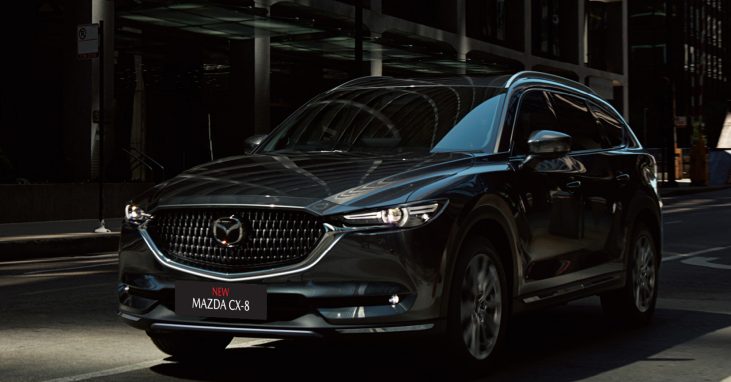 Thân xe Mazda CX8 2022