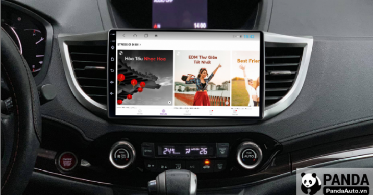 màn hình gotech cho xe crv