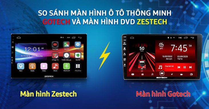 so-sanh-man-hinh-o-to-thong-minh-gotech-và-man-hinh-dvd-zestech-panda-auto