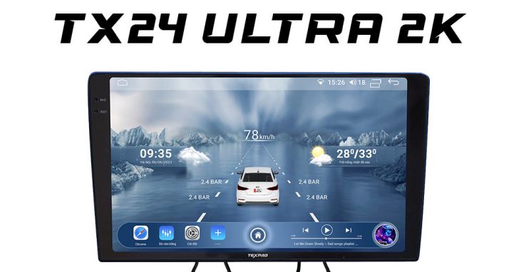 Màn hình ô tô Texpad TX24 Ultra 2k