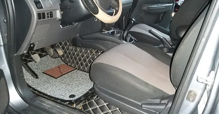 Thảm lót sàn cho xe Mitsubishi Triton 2024