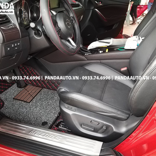 Thảm lót sàn ô tô 5D, 6D xe Mazda 6 (MẪU MỚI NHẤT)