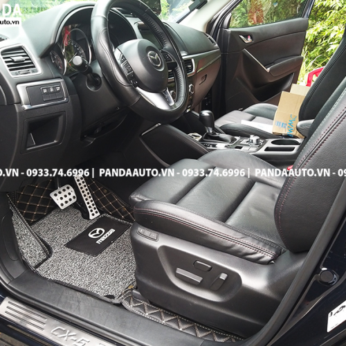 Thảm lót sàn ô tô 5D, 6D xe Mazda CX5 2013-2017