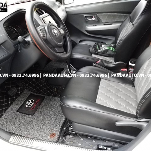 Thảm lót sàn ô tô 5D, 6D xe Toyota Wigo
