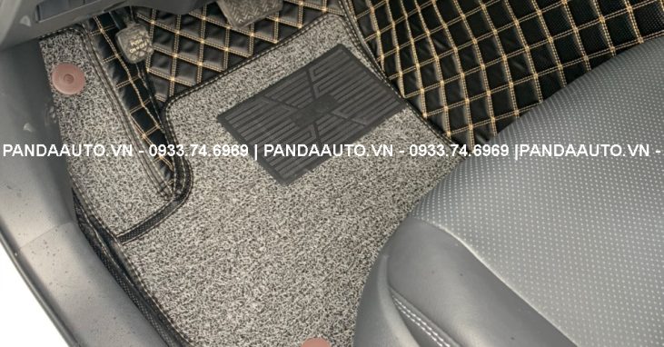 Bọc sàn da 360 ô tô Toyota Corolla Cross bảo vệ toàn diện khoang nội thất xe