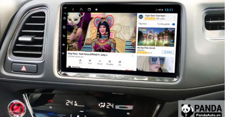 màn hình gotech cho xe hrv