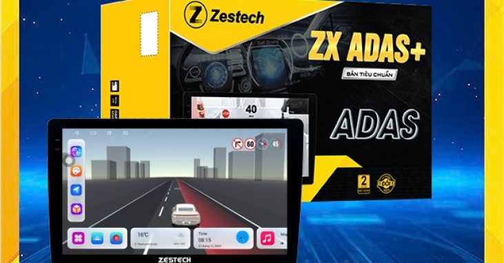 Màn hình Zestech ZX ADAS+ bản tiêu chuẩn
